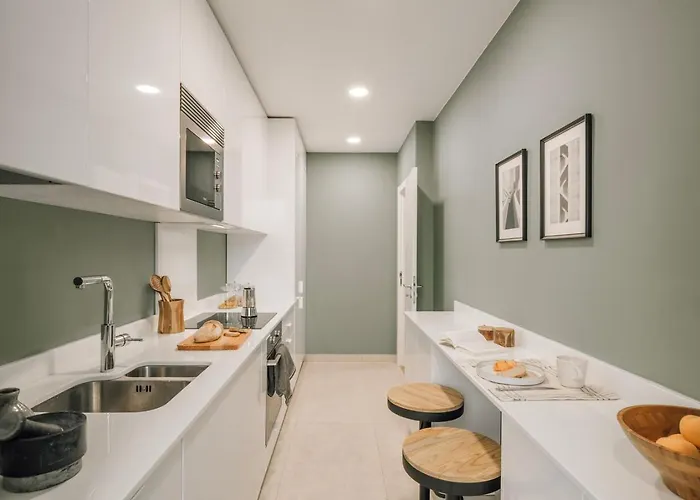 公寓 Harlem - 2 Bedrooms & Office In Alvalade Lisboa